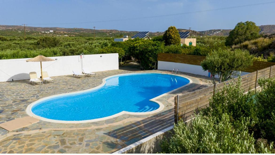 Rousolakos Pool Apartments Palekastro Eksteriør billede